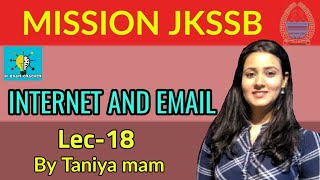 INTERNET AND EMAIL I MISSION JKSSB PANCHAYAT ACCOUNT ASSISTANT [upl. by Ohcamac]