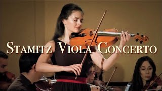 STAMITZ Viola Concerto  Cristina Cordero 17 [upl. by Broderick251]