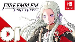 Fire Emblem Three Houses Switch  Gameplay Walkthrough Part 1 Prologue  No Commentary [upl. by Nnyllaf]