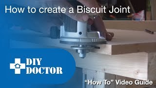 How to Create a Biscuit Joint [upl. by Josias]