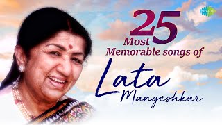 Lata Mangeshkars 25 Most Memorable Songs  Lag Ja Gale  Ajib Dastan  Tune O Rangeele [upl. by Kahl]