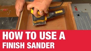 How To Use A Finish Sander  Ace Hardware [upl. by Digdirb993]