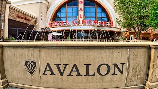 Avalon  One Of The Best Outdoor Malls  Virtual Tour  4K [upl. by Olympium]