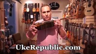 Kala KAZCTT Ziricote Tenor Ukulele  Demo by UKE Republic [upl. by Aihsenor]