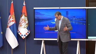 Obraćanje predsednika Srbije Aleksandra Vučića [upl. by Nawuq724]