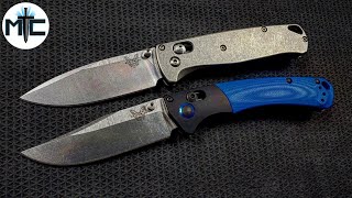 Benchmade Bugout VS Mini Crooked River  CUSTOMIZED [upl. by Merrili]