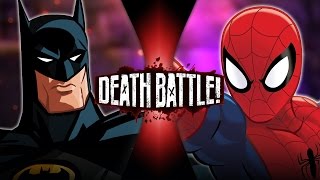 Batman VS SpiderMan DC VS Marvel  DEATH BATTLE [upl. by Birecree]