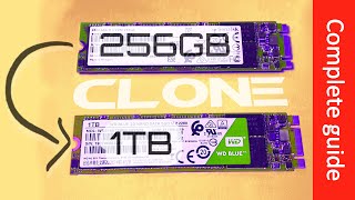 How to clone an SSD to a larger SSD [upl. by Roots]