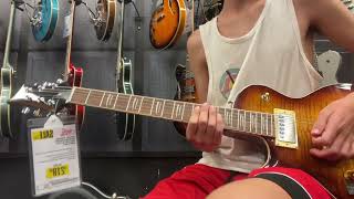 Playing the Forbidden Riff In Guitar Center… 😳 [upl. by Else]