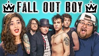 COLLEGE KIDS REACT TO FALL OUT BOY [upl. by Barry]