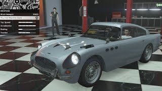 GTA 5  DLC Vehicle Customization  Dewbachee JB 700W James Bond Aston Martin DB5 and Review [upl. by Dhumma101]