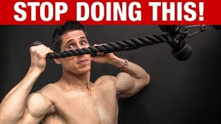 Stop Doing Face Pulls Like This SAVE A FRIEND [upl. by Leroi]