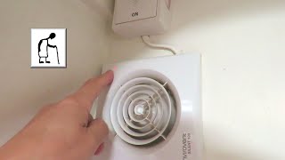 Envirovent Silent 100 Bathroom fan [upl. by Horodko]