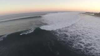 Laird Hamilton SUP surfing epic waves in Malibu Shoots the pier twice [upl. by Dorise]