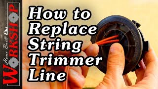 How to Replace String Trimmer Line [upl. by Denise]