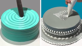 Stunning Cake Decorating Technique Like a Pro  Most Satisfying Chocolate Cake Decorating Ideas [upl. by Orfinger196]