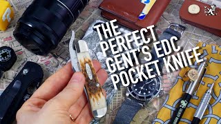 A Perfect 60 EDC Pocket Knife Every Gent Should Own Case XX RussLock [upl. by Giorgi228]