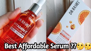 Dr Rashel Vitamin C Face Serum Honest Review  Best Affordable Serum  UrduHindi [upl. by Giraud]