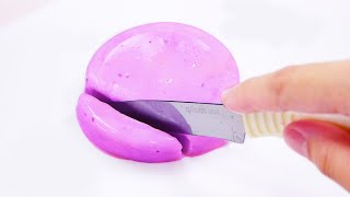 【ASMR】SLIME CUTTING SOUNDS for Sleep 3Hr No Talking🌙✨ スライム切る音まとめ特集3時間【音フェチ】 [upl. by Airdnaid]