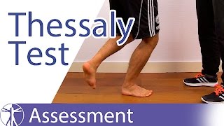 Thessaly Test⎟Meniscus Lesion [upl. by Brocklin67]