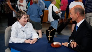 Preview Tiffany amp Co Gold Necklace ca 1870  Vintage Spokane Hour 2  ANTIQUES ROADSHOW  PBS [upl. by Bradeord161]