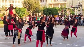 Pahari Nati at Baddi University  Himachali Folk Dance 2017 [upl. by Landa]