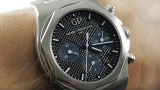 GirardPerregaux Laureato Chronograph 810201163111A Girard Perregaux Watch Review [upl. by Wiltz]