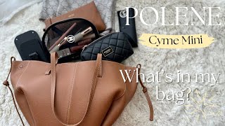 POLENE CYME MINI REVIEW  What Fits Inside amp Mod Shots [upl. by Neelloc]