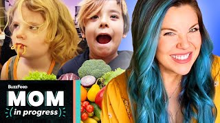 I Hid Veggies In My Kids Meals For A Week • Mom In Progress [upl. by Negaem328]