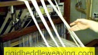 How to Warp a Floor Loom Front To Back [upl. by Otreblasiul473]