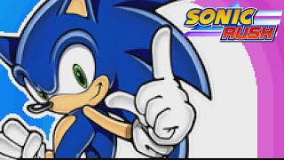 Sonic Rush Sonic Cutscenes [upl. by Corilla]