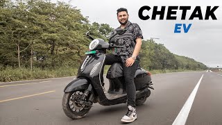 I Tried BAJAJ CHETAK  EV Model [upl. by Laraine]