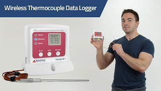 RFTCTemp2000A  Wireless Thermocouple Data Logger [upl. by Lananna]