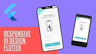 How to make Responsive UI in Flutter  Adapting size according to different screens sizes in flutter [upl. by Mukund445]