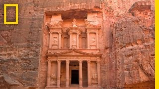 Stunning Stone Monuments of Petra  National Geographic [upl. by Wiltshire]