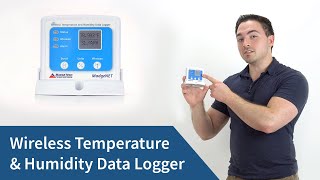 RFRHTemp2000A  Wireless Temperature amp Humidity Logger [upl. by Lefty]