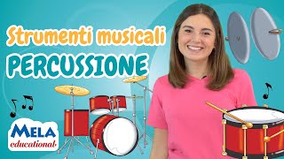 Strumenti musicali a percussione MelaEducational [upl. by Parsaye]