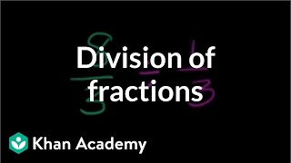 Understanding division of fractions  Fractions  PreAlgebra  Khan Academy [upl. by Nacim]