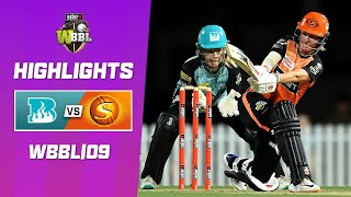 Brisbane Heat v Perth Scorchers  WBBL09 [upl. by Anaihsat]