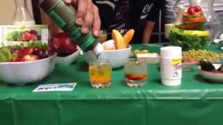 Demostracion multivitaminico Doble X NUTRILITE Demonstration multivitamin Double X from Amway [upl. by Attiuqahs817]