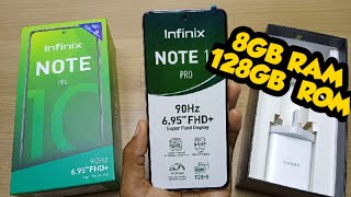 Infinix Note 10 Pro Unboxing amp Specifications [upl. by Nreval]