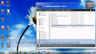 How to Fix a PS3 EBOOTBIN to work on Lower Firmware HD [upl. by Jen617]