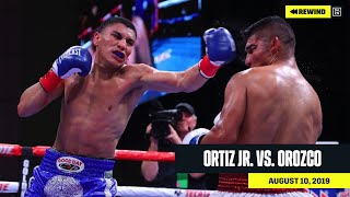 FULL FIGHT  Vergil Ortiz Jr vs Antonio Orozco DAZN REWIND [upl. by Anitsihc648]