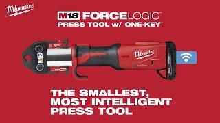 Milwaukee® M18™ FORCE LOGIC™ Press Tool w ONEKEY™ [upl. by Nitsur]