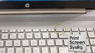 How to take a screenshot on HP laptop Windows 10 [upl. by Lula]