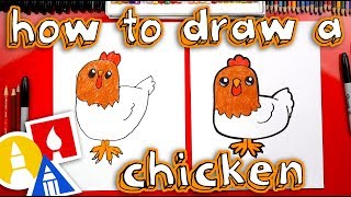 How To Draw A Chicken [upl. by Harv]