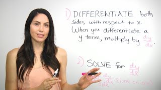 How to Do Implicit Differentiation NancyPi [upl. by Orteip]