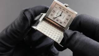 JaegerLeCoultre Reverso Classic Large Q3828420 Showcase Review [upl. by Eilagam463]