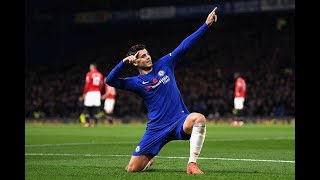 Alvaro Morata All Goals for Chelsea 2017 HD 1080p [upl. by Llenad]