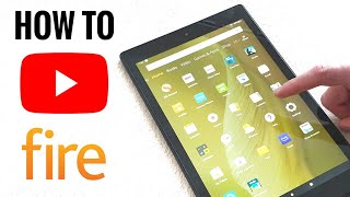 How to install YouTube or any app on Amazon Fire HD 10 Tablet [upl. by Kenna]